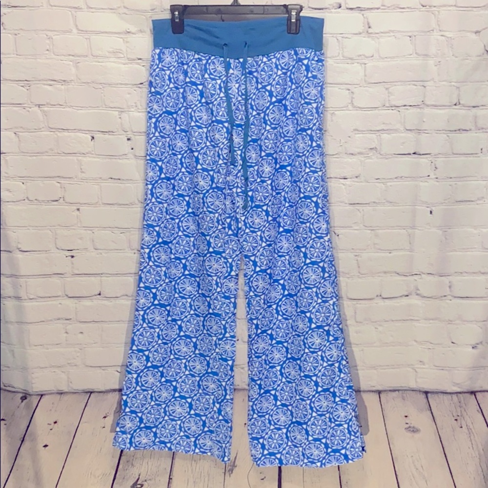 Like new!! lightweight dressy palazzo pants sz L